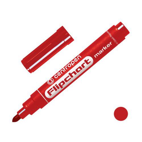 Popisovač CENTROPEN 8550, červený