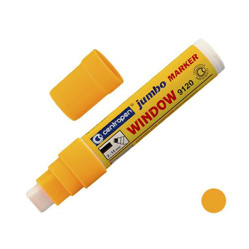 Popisovač CENTROPEN 9120 KŘÍDOVÝ, oranžový