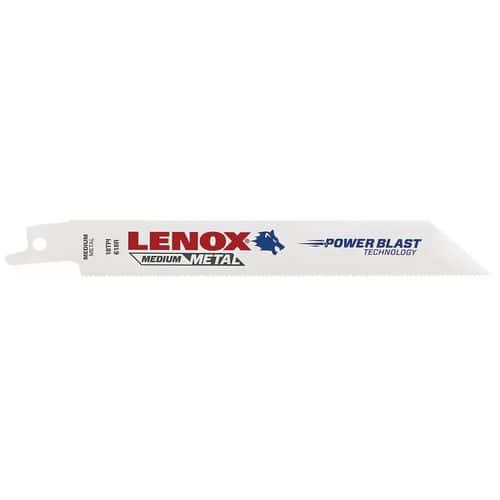 Bimetalový pilový list PowerBlast Lenox na kov, délka 152 mm, 14 zubů na centimetr