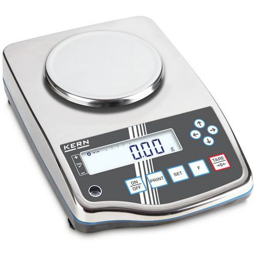 Přesná váha Kern PWS 800-2, do 820 g, s kalibračním listem