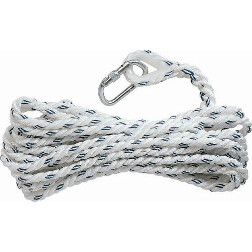 Bezpečnostní lano s karabinou Deltaplus, 10 m