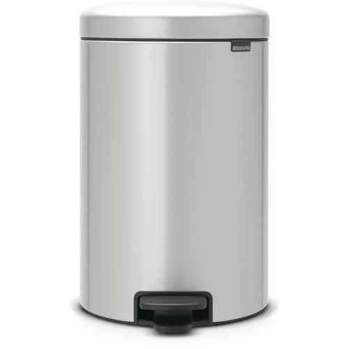 Odpadkový koš s nožním pedálem NewIcon 20 l Brabantia matná nerezová ocel