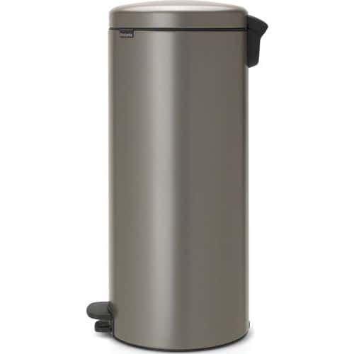 Odpadkový koš s nožním pedálem NewIcon 30 l Brabantia platinový