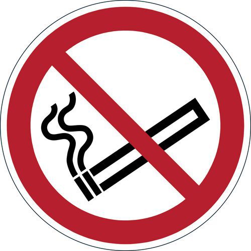 Zákazové nálepky: zákaz kouření - piktogram