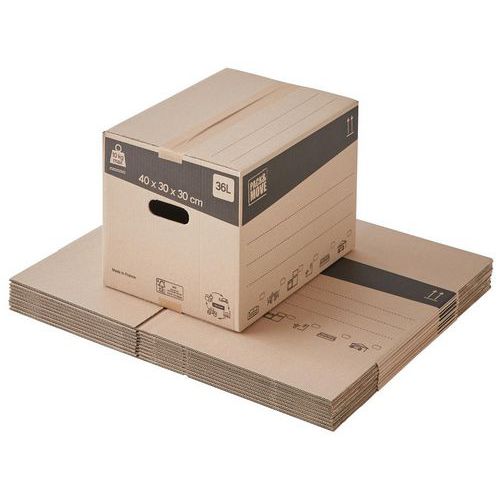 Stěhovací krabice Pack&Move, 36 l