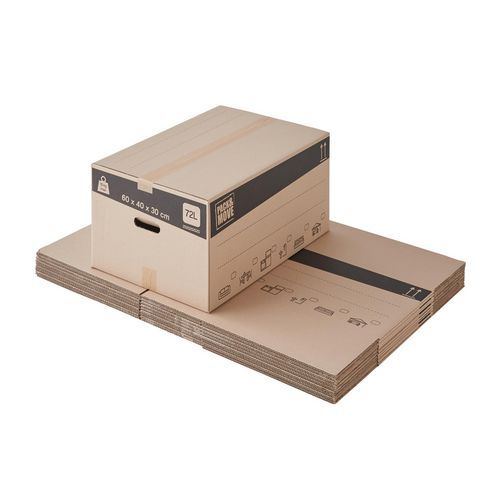 Stěhovací krabice Pack&Move, 72 l