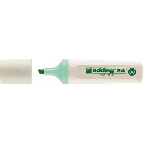 Zvýrazňovač edding 24 EcoLine, pastelově zelený (137)