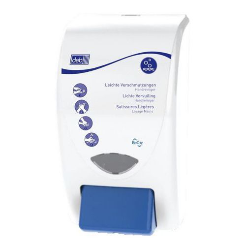 Dávkovač DEB Global Cleanse Light 2l, bílo-modrý