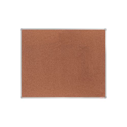 Korková tabule boardOK, 150 x 120 cm, elox