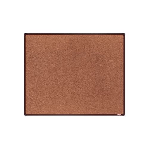 Korková tabule boardOK, 150 x 120 cm, hnědá