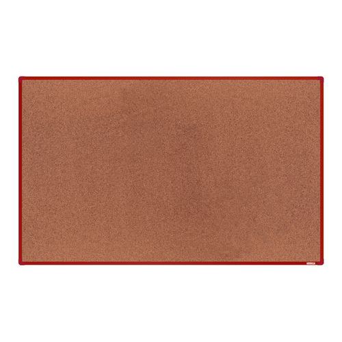 Korková tabule boardOK, 200 x 120 cm, červená
