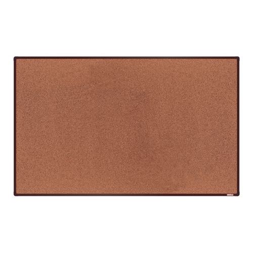 Korková tabule boardOK, 200 x 120 cm, hnědá