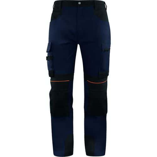 Strečové pracovní kalhoty M5PA3 Navy Blue/Black vel. M