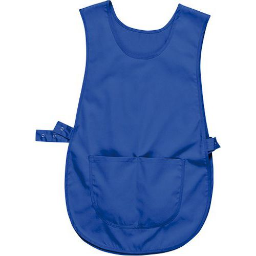 Zástěra klokanka s kapsou, světle modrá, vel. L-XL