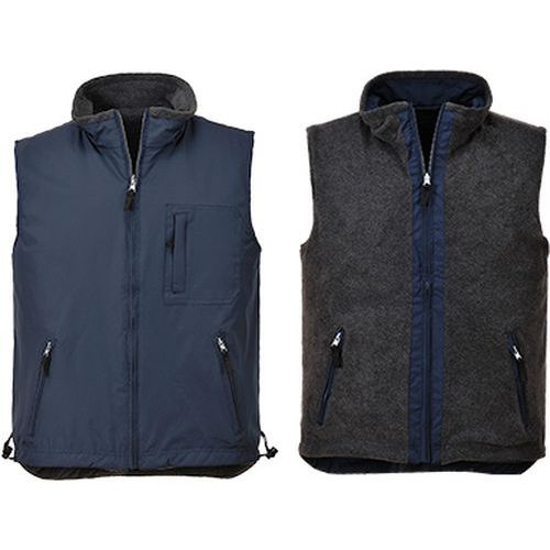 RS oboustranná vesta, modrá, vel. XXXL