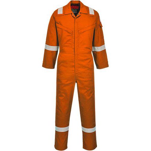 Kombinéza Araflame Silver, oranžová, vel. 34
