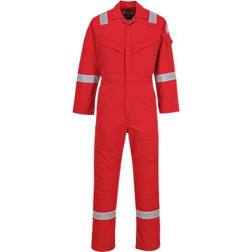 Kombinéza Flame Resistant Anti-Static 350g, červená, normální, vel. 4XL