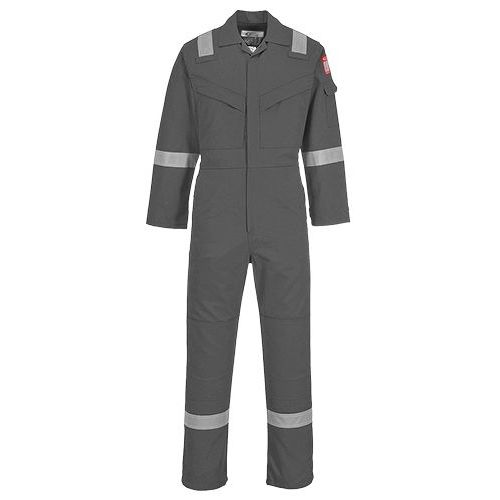 Kombinéza Flame Resistant Anti-Static 350g, šedá, normální, vel. 4XL