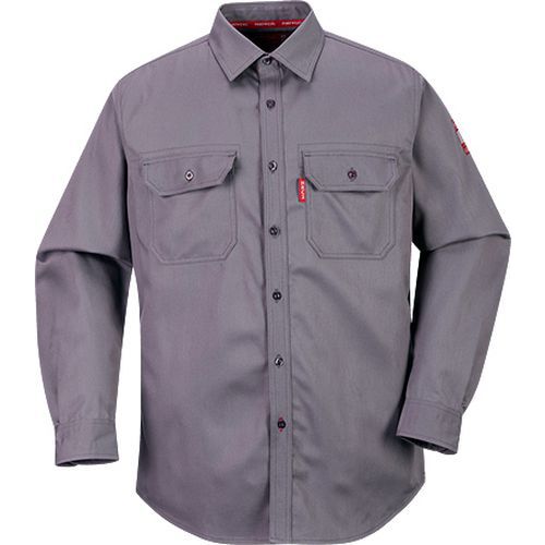 Košile Bizflame 88/12, šedá, vel. 4XL