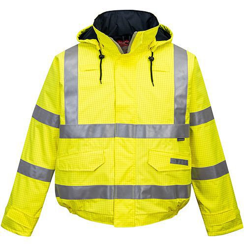 Bomber Bizflame Rain Hi-Vis Antistatic, žlutá, vel. 4XL