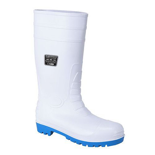 Holínky Total Safety Wellington S5, bílá, vel. 36