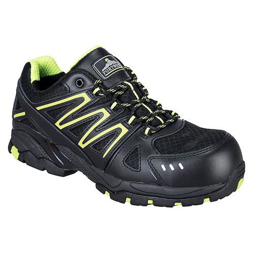 Portwest Compositelite Vistula Trainer S1P HRO, černá/žlutá, vel. 38