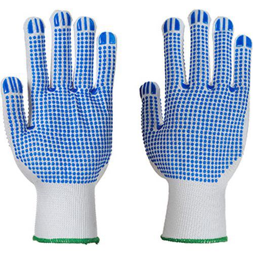 Rukavice Polka Dot Plus, bílá/modrá, vel. L
