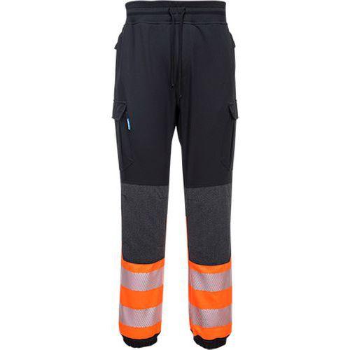Kalhoty KX3 Hi-Vis Flexi, černá/oranžová, vel. S