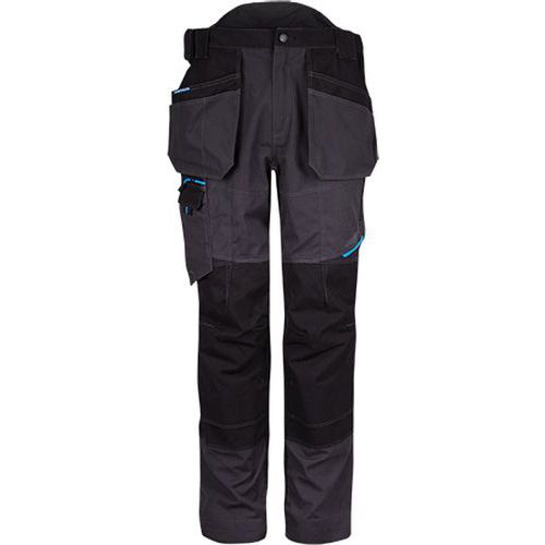 Kalhoty WX3 Holster, šedá/černá, zkrácené, vel. 34