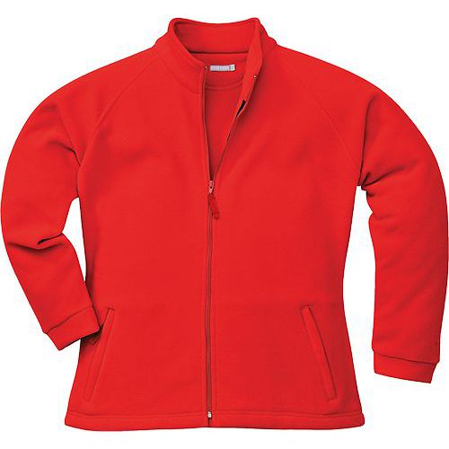 Dámská fleece Aran, červená, vel. L