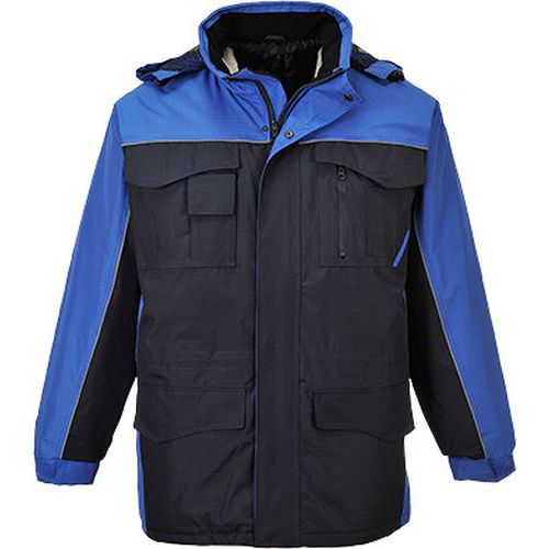 Bunda RS Parka, modrá/světle modrá, vel. M