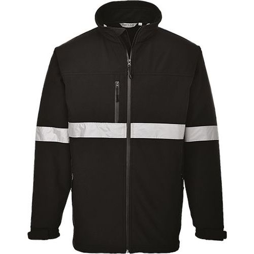 Softshelová bunda IONA (3L), černá, vel. L