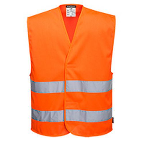 Reflexní vesta MeshAir Two Band Hi-Vis, oranžová, vel. 4XL - 5XL