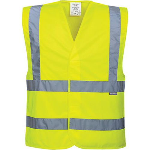 Reflexní vesta Two Band Brace Hi-Vis, žlutá, vel. L - XL