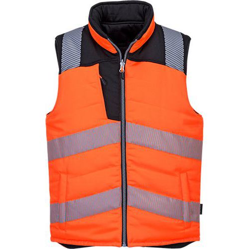 Reflexní oboustranná vesta PW3 Hi-Vis, oranžová/černá, vel. XL