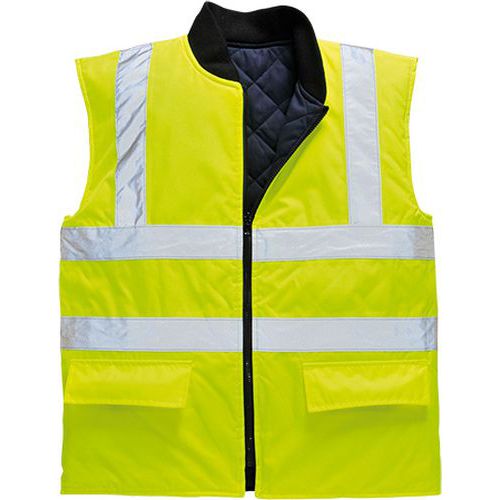 Reflexní oboustranná vesta Hi-Vis, žlutá, vel. 3XL