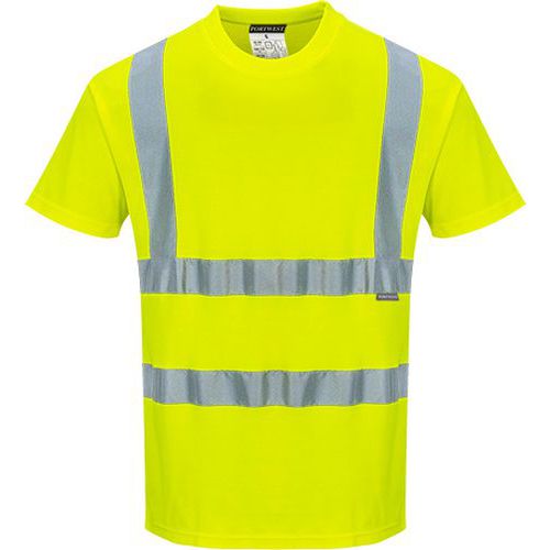 Reflexní tričko s krátkým rukávem Comfort plus Hi-Vis, žluté, vel. 3XL