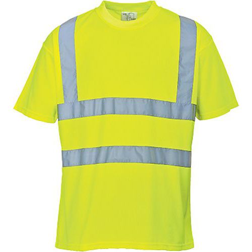 Reflexní tričko s krátkým rukávem Plus Hi-Vis, žluté, vel. 6XL