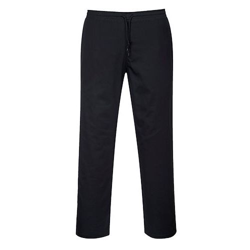 Kalhoty se stahovací šňůrkou, černá, normální, vel. 4XL