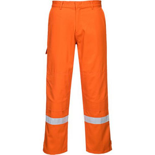 Kalhoty Bizflame Plus, oranžová, normální, vel. 4XL
