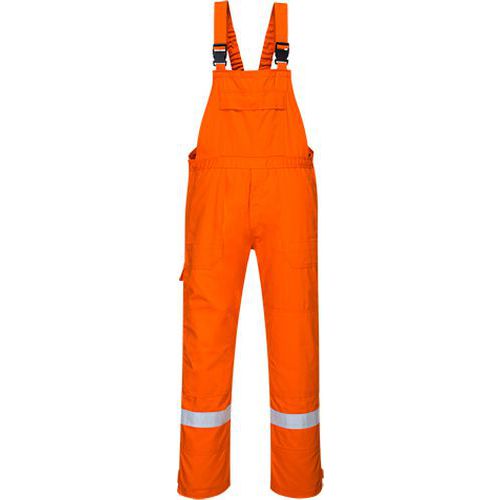 Kalhoty s laclem Bizflame Plus, oranžová, vel. 4XL