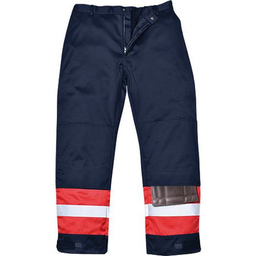 Kalhoty Bizflame Plus, modrá, normální, vel. 4XL