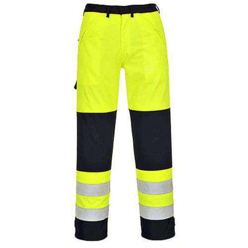 Kalhoty Hi-Vis Multi-Norm, modrá/žlutá, vel. L