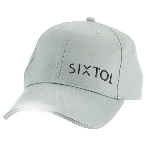 Kšiltovka s LED světlem B-CAP 25lm, nabíjecí, USB, univerzální velikost, zelená SIXTOL