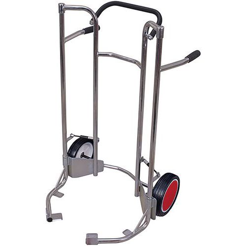 Rudl RU260 na pneu, pozink, do 200 kg, s plnými koly