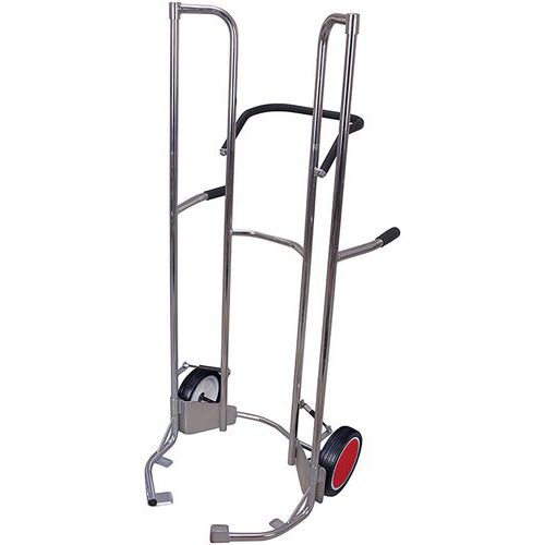 Rudl RU259 na pneu, pozink, do 200 kg, s plnými koly