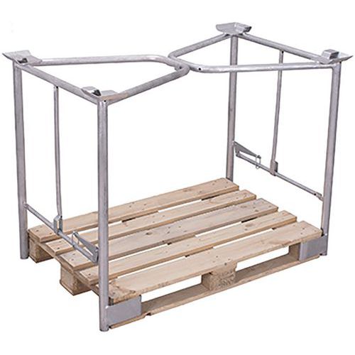 Paletový nástavec typ 65K, pozink, 100 x 120 x 80 cm