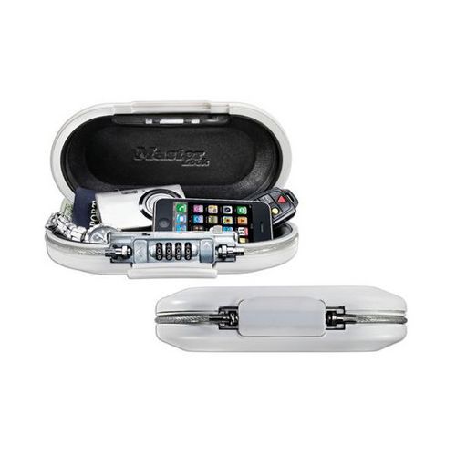 Cestovní bezpečnostní schránka Master Lock, bílá