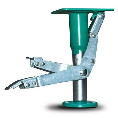 Nožní ocelová brzda na transportní kola, průměr 100 mm