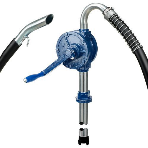 Ruční klikové čerpadlo na neagresivní kapaliny, s hadicí